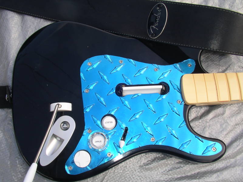 Diamond Plate Guitar